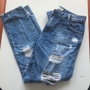 Ripped Zara jeans